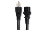 HOSA CABLE 25' IEC C13 to NEMA 5-15P Power Cord
