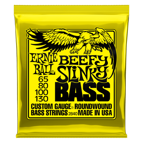 ERNIE BALL STRINGS Bass Slinky 2840 .065-.130 - PickersAlley