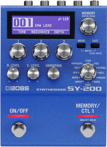 BOSS SY-200 GUITAR SYNTHESIZER