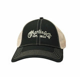 MARTIN HAT Black Trucker Hat