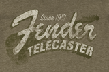 FENDER 1951 TELE T-SHIRT, MIL HTR, M