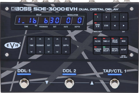 BOSS DUAL DIGITAL DELAY SDE-3000EVH EVH Edition