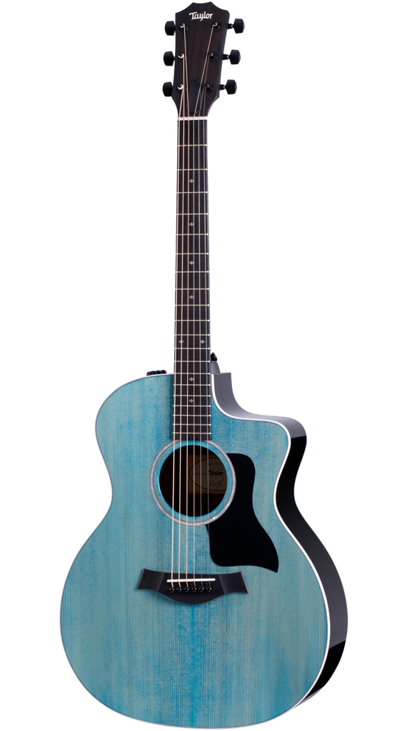 TAYLOR GUITAR 214CE TRANS BLUE – Pickers Alley