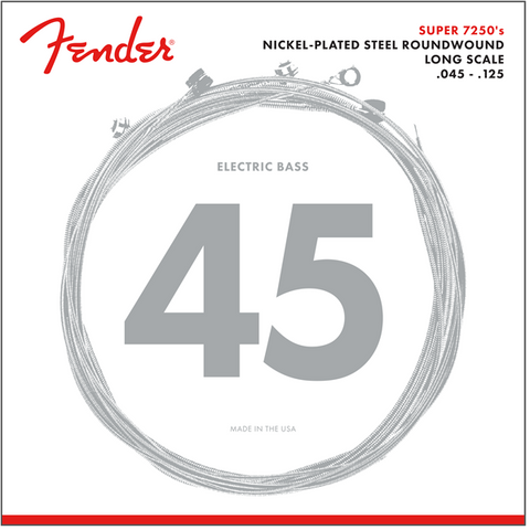 FENDER STRINGS BASS 5-String 7250 45-125 - PickersAlley