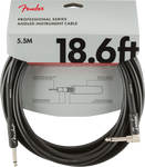 FENDER CABLE PRO 18.6' ANG INST CBL BLK - PickersAlley