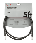 FENDER CABLE PRO 5' INST CBL BLK - PickersAlley