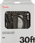 FENDER CABLE PRO COIL 30' GREY TWEED - PickersAlley