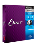 ELIXIR STRINGS Acoustic Polyweb 12-string 80/20 .010-.047B - PickersAlley