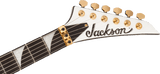 JACKSON GUITAR JCP RR24 H/S - WHITE W/BLK PIN