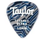 TAYLOR PICKS 351 Thermex Ultra Blue Swirl 1.00mm