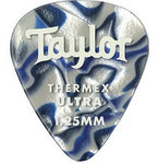 TAYLOR PICKS 351 Thermex Ultra Blue Swirl 1.25mm