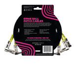 ERNIE BALL CABLES 3PK WHITE - PickersAlley