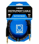BOSS CABLE 5' Straight to Straight Patch Cable