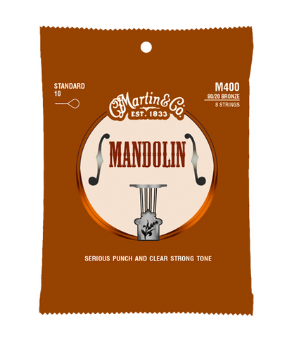 MARTIN STRINGS M400 Mandolin Light - PickersAlley