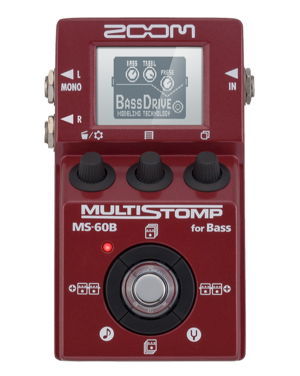 ZOOM MULTISTOMP BASS PEDAL MS-60B – Pickers Alley
