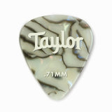 TAYLOR PICKS Celluloid 351 Abalone .71mm - PickersAlley