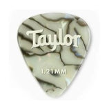TAYLOR PICKS Celluloid 351 Abalone 1.21mm - PickersAlley