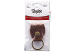TAYLOR KEY RING W/Pick Holder - Brown Leather - PickersAlley