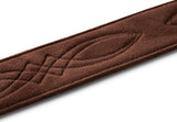 TAYLOR STRAP Vegan Leather Choc/Brown - PickersAlley