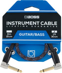 BOSS CABLE BIC-1AA Right Angled 1' - PickersAlley