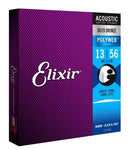 ELIXIR STRINGS Acoustic Polyweb 80/20 .013-.056B - PickersAlley