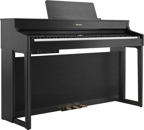 ROLAND HP702 Digital Piano w/bench - Charcoal - PickersAlley