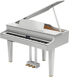ROLAND GP607 Digital Grand Piano - Polished White - PickersAlley