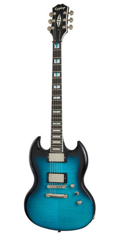 EPIPHONE GUITAR SG PROPHECY BLUE TIGER - PickersAlley
