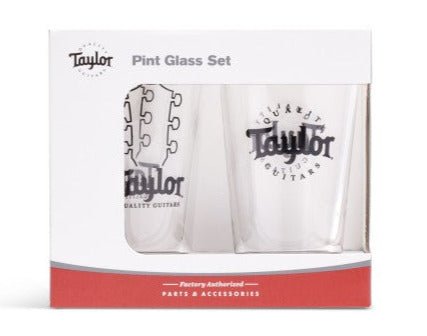 TAYLOR PINT GLASS — 2-PK
