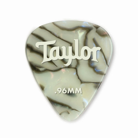 TAYLOR PICKS Celluloid 351 Abalone .96mm - PickersAlley